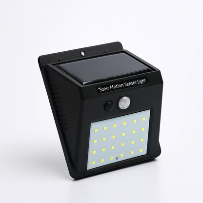 Luz LED Solar con Sensor de Movimiento – Reflector 30 LEDs para Exterior